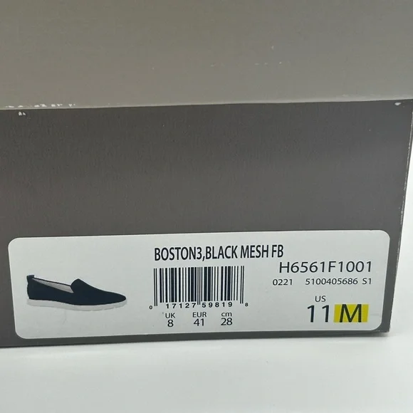 Franco Sarto Women’s Black Mesh Slip-On Sneakers Size 11M Lightweight NWB - Picture 11 of 12